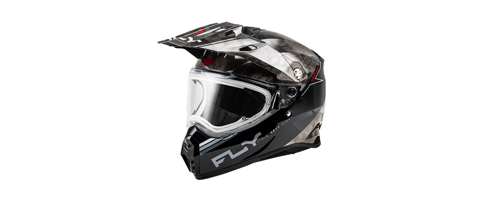 Fly Racing Trekker Cold Weather Kryptek Conceal Electric Dual-Sport Helmet